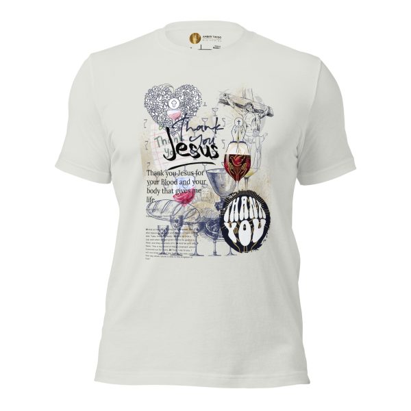 Unisex t-shirt Thank you Jesus - Image 4