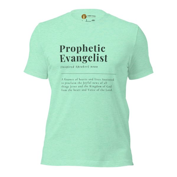 Unisex t-shirt Prophetic Evangelist Light colors - Image 6