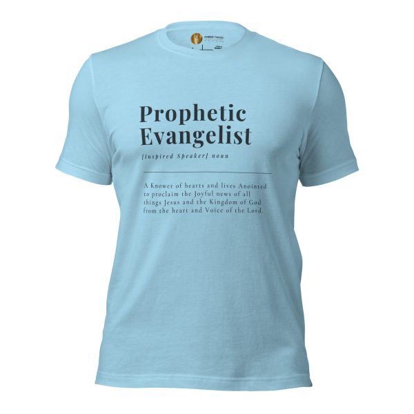 Unisex t-shirt Prophetic Evangelist Light colors - Image 3