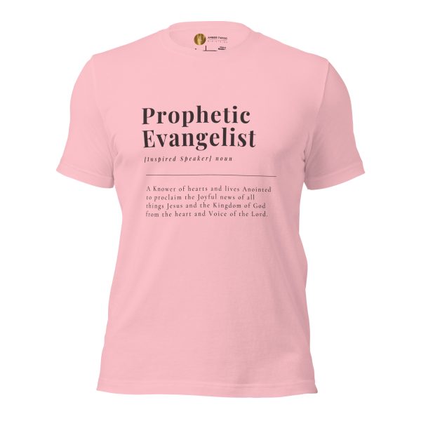 Unisex t-shirt Prophetic Evangelist Light colors - Image 2